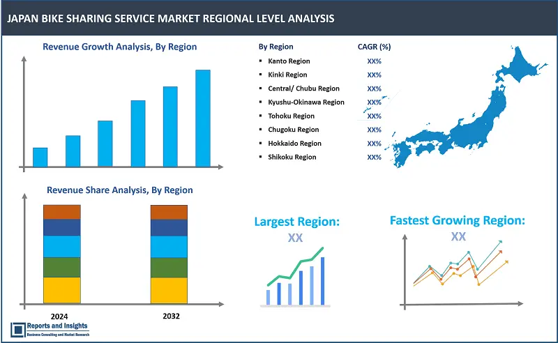 Japan Bike Sharing Service Market Report, By Business Model (Station-Based, Dockless), By Bike Type (E-Bike, Conventional Bicycle), By User Age Group (Age 18-24, Age 25-34, Age 35-44, Others) and Regions 2024-2032